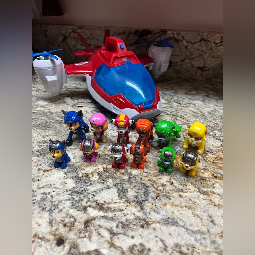 Paw Patrol Air patroller set with Mini figures